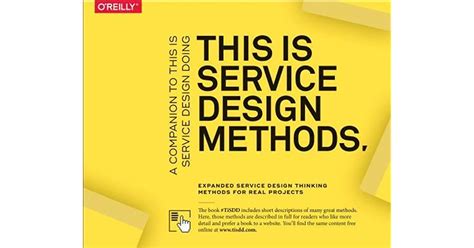 This Is Service Design Methods A Companion To This Is Service Design