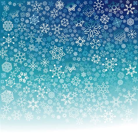 Falling Snowflakes Stock Vector Illustration Of Background 35591569