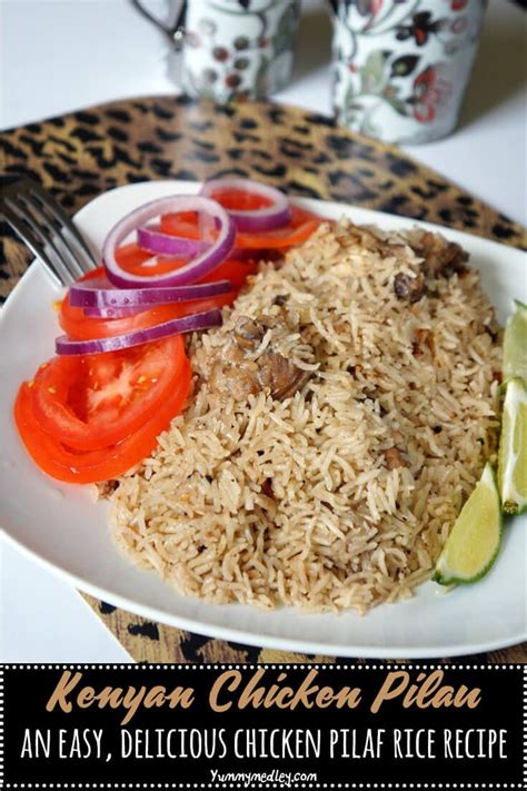 Kenyan Chicken Pilau (East African Pilau with Chicken) | Recipe