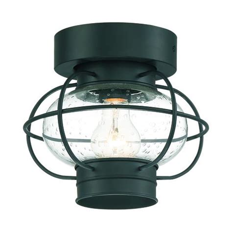 Yes menards does sell ceiling fans with lights. Patriot Lighting® Shoalview Bronze 1-Light Outdoor Flush ...