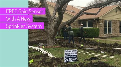 This sprinkler timer is equipped with a sensor. FREE Rain Sensor With A New Sprinkler System - YouTube