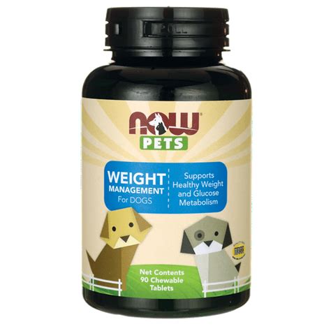 Now Foods Now Pets Weight Management For Dogs 90 Chwbls