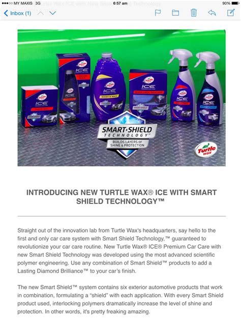 Turtle Wax Ice Smart Shield Technology Innovation Lab Technology