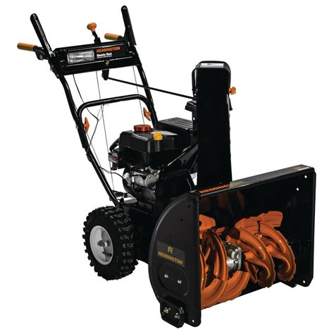 Remington Rm2460 24 In 208cc 2 Stage Electric Start Gas Snow Blower