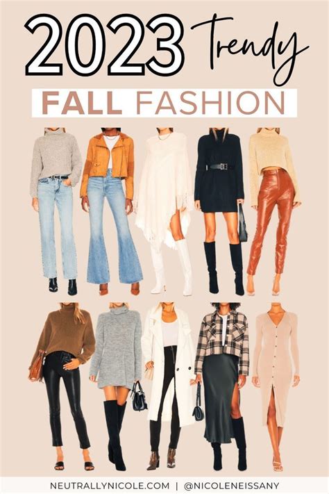 Trendy Fall 2023 Fashion And Outfit Ideas For Women Trendy Womens