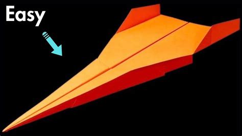How To Make A Paper Airplane That Flies Far Best Paper Plane Jet
