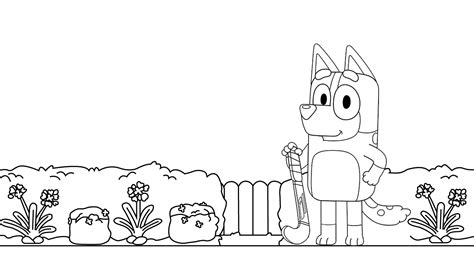 Disney Junior Bluey Coloring Pages