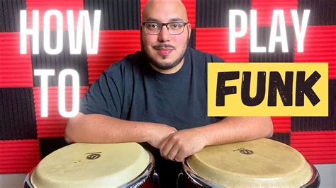 How To Play A Funk Variation On Congas Youtube