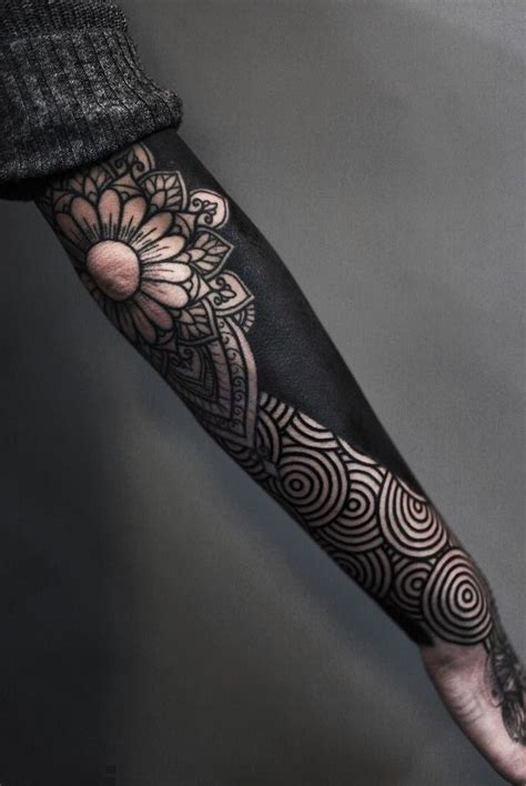 50 Amazing Blackout Tattoo Ideas You Could Rock On Tats N Rings