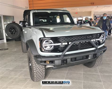 Preproduction Bronco First Edition Cactus Gray Preview Event