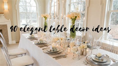 Elegant Table Decorating Ideas I Beautiful Table Settings 2020 I Table