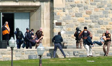 The Scene In 2007 During The Virginia Tech Shootings The Washington Post