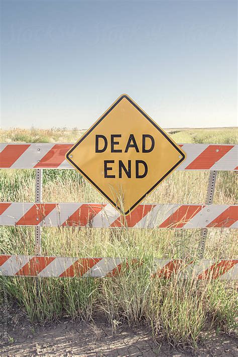 Dead End Sign By Per Swantesson Stocksy United