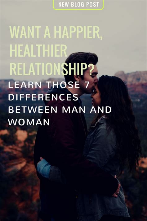 Men And Women Are Different Healthy Relationship Tips Relationship Problems Healthy