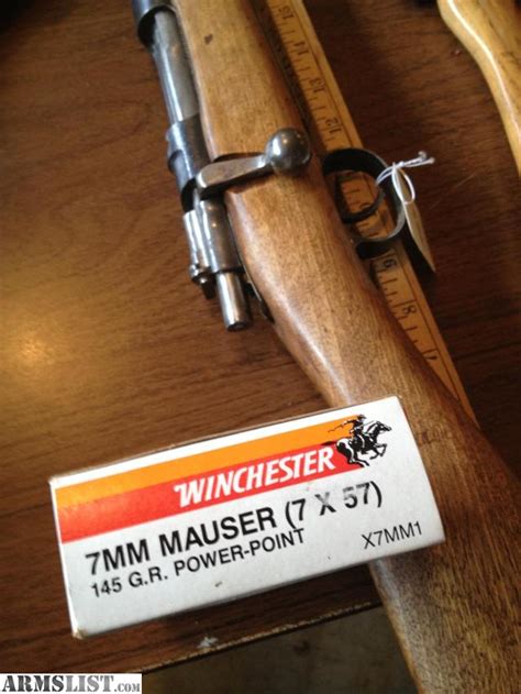 Armslist For Saletrade 1928 Spanish 7mm Mauser 7 X 57 With One Box