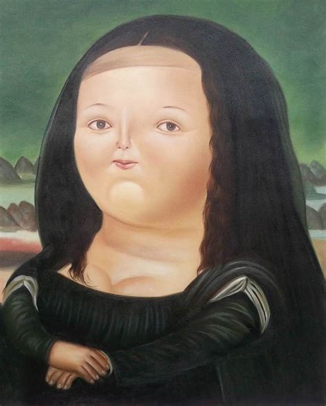 Surreal Cult Space ¨la Mona Lisa A Los 12 AÑos¨ Fernando Botero