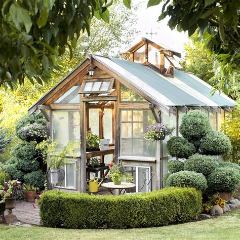Salvage Shed Backyard Greenhouse Cool Sheds Garden Design