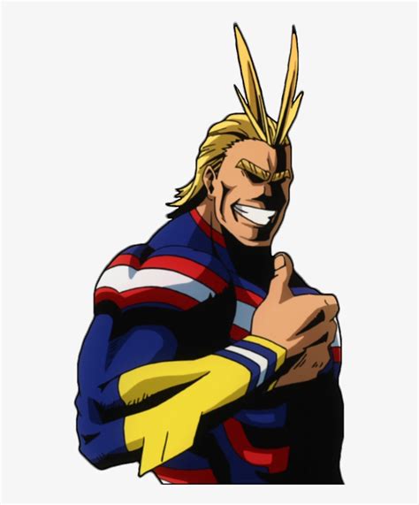 All Might Thumbs Up Png Image Transparent Png Free Download On Seekpng