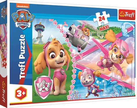 Puzzle Paw Patrol Heroic Sky 24 Maxi 1 39 Peças Puzzle Maniapt
