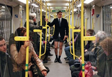 Annual No Pants Subway Ride All Over The World No Pants Subway Ride