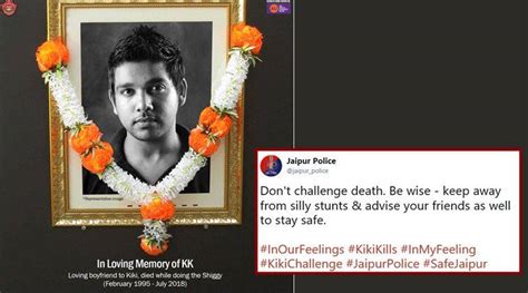 ‘kiki Kills Jaipur Polices Message About Inmyfeelings Challenge Is