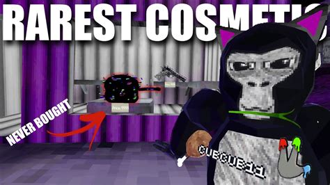this is the rarest cosmetic gorilla tag youtube