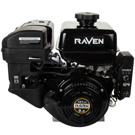 Horizontal Shaft Engine Raven 301cc Electric Start Ruggedmade