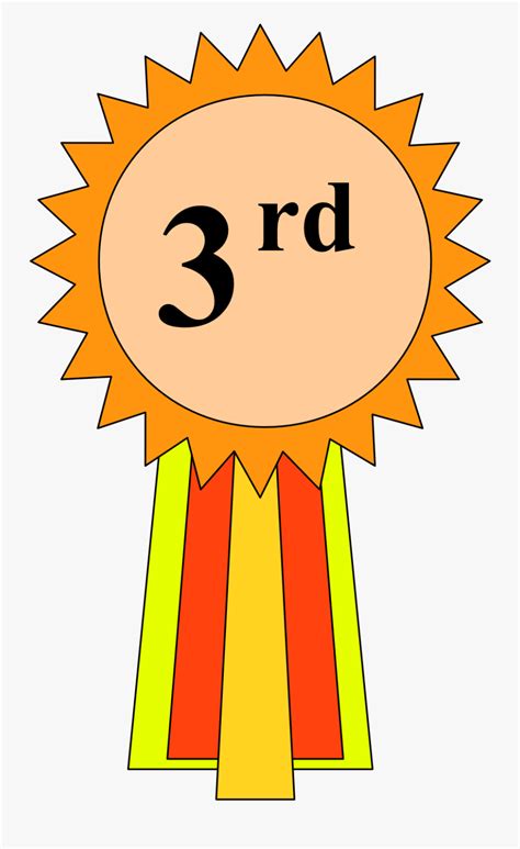 3rd Place Ribbon Clipart Free Transparent Clipart Clipartkey
