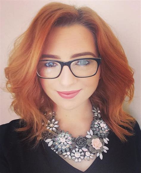 Glasses Amazing Women Redhead Beauty Geek Chic
