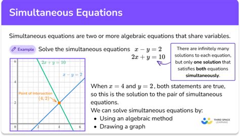 Free 15 Simultaneous Equations Questions And Practice Problems