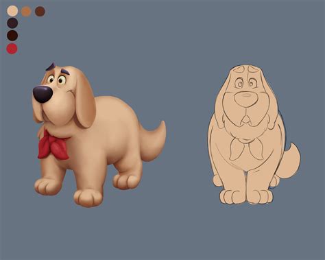 ArtStation - Royal Match - Dog concept