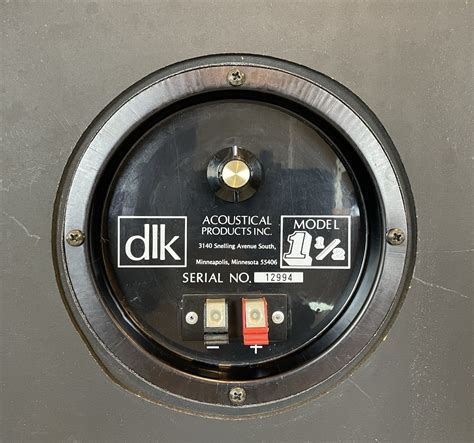 Olegs Vintage Audio Dlk Model 1 12 Loudspeaker Restoration