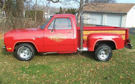 1979 Dodge Other Pickups Lil Red Express Muscle Truck Classic Trucks