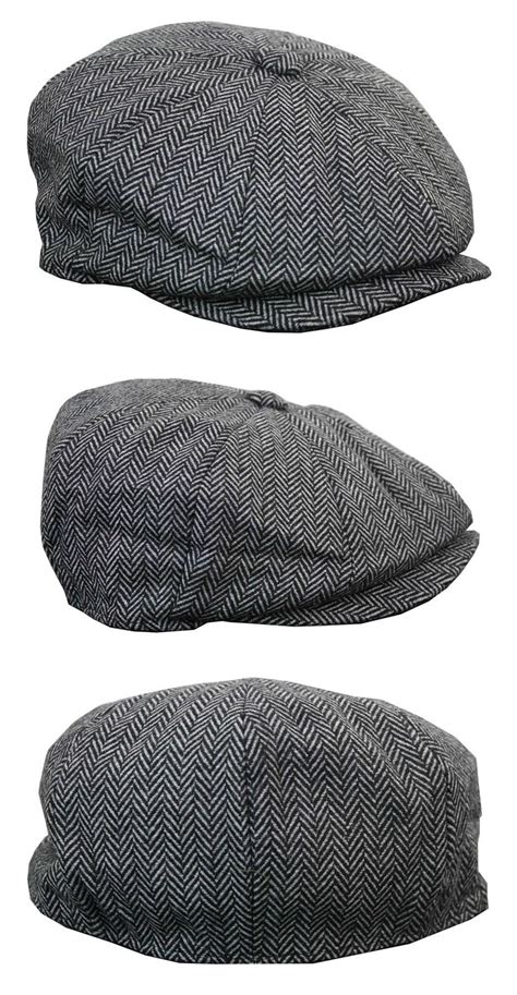 Picture 7 Of 13 Mens Newsboy Hat Mens Hats Fashion Newsboy Cap