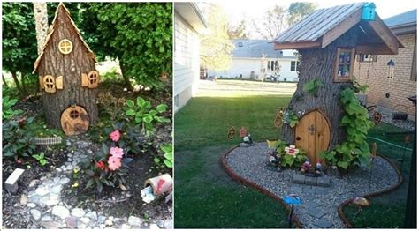 10 Absolutely Wonderful Tree Stump Landscaping And Decor Ideas