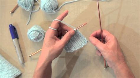 Knit One Purl One Ribbing Tutoriala Continental Knitting Lesson The Oma Way Youtube