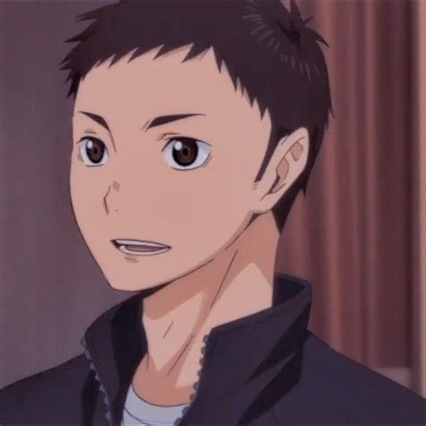 ┊↻ 𝘿𝙖𝙞𝙘𝙝𝙞 𝙖𝙚𝙨𝙩𝙝𝙚𝙩𝙞𝙘 Anime Daichi Sawamura Haikyuu