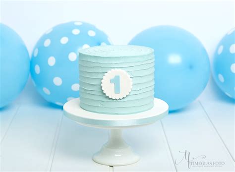Blue Smash A Cake Smash Cake Boy New Birthday Cake First Birthday Cakes