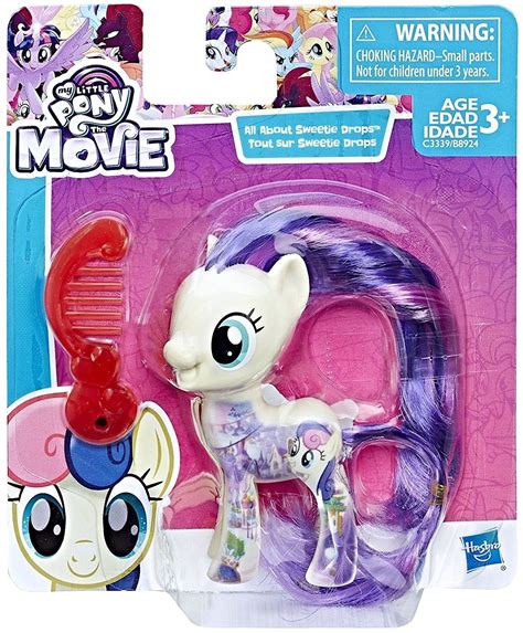 My Little Pony The Movie All About Mlp Character Figure Dolls With Comb
