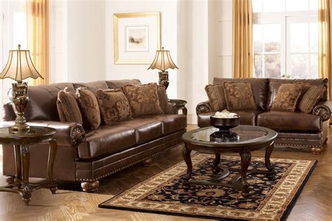 Chaling Durablend Antique Living Room Set From Ashley