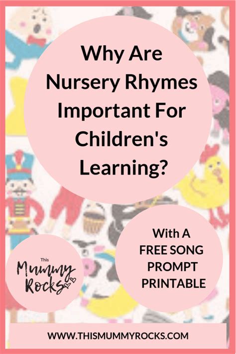 Why Are Nursery Rhymes Important For Childrens Learning