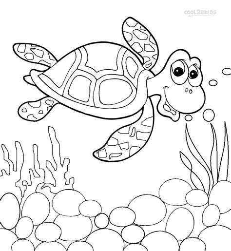 These pages can serve very well as a tool to educate your children about this amazing reptile. Printable Sea Turtle Coloring Pages For Kids