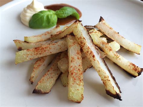 Vegane low carb Kohlrabipommes miss made