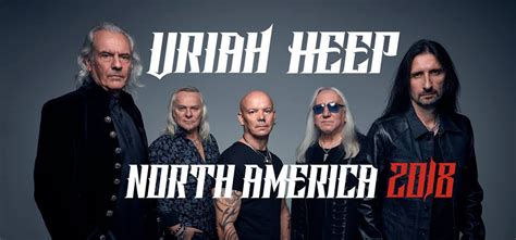 Uk Rock Legends Uriah Heep Touring Canada And Us Set To Release