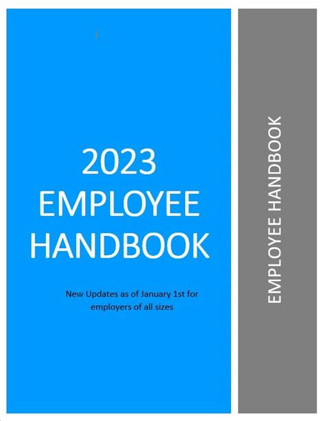 2023 Employee Handbook Updates Existing Venture Hr Clients