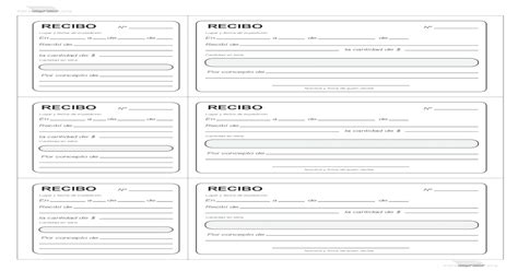 Recibo Con Talonario Para Imprimir Pdf Document