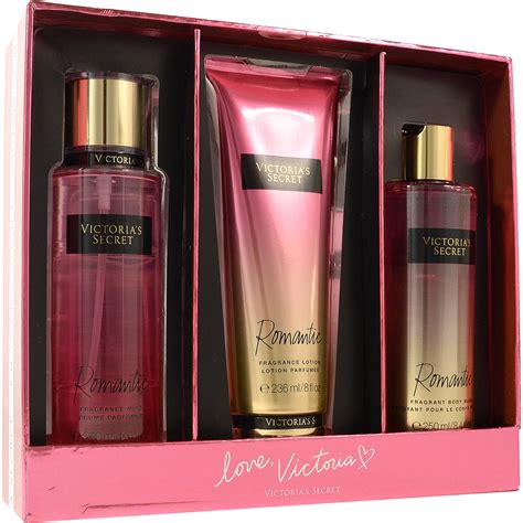 Victoria S Secret Romantic 3 Pc Scent Lover Bundle T Sets Beauty And Health Shop The