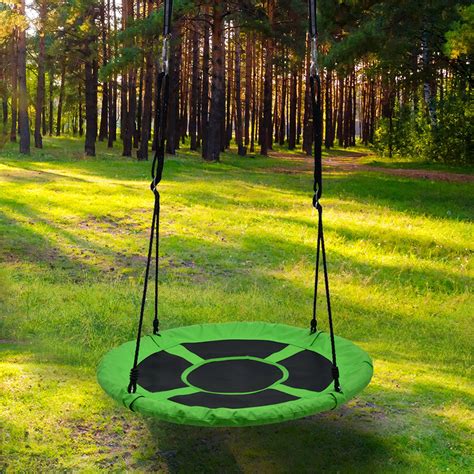 Detachable Swing Sets For Kids Playground Platform Saucer Swing Rope 1m