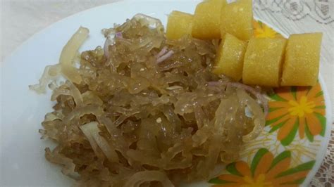 An edible species of nori from. cremin muka: Resepi Kerabu Rumpai laut (agar-agar laut)