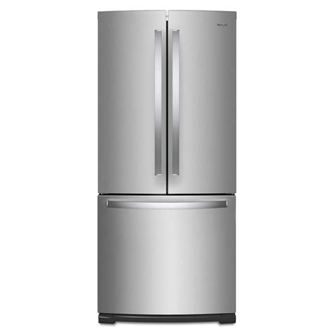 Whirlpool Wrf560smhz 30 Inch 20 Cu Ft French Door Refrigerator In